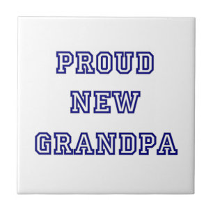 Azulejo Orgullosos nuevos regalos de texto de la Universid