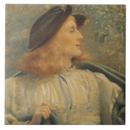 Azulejo Orlando (Beautiful Young Man) (por E.R. Hughes)