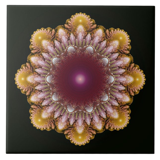 Azulejo Ornamento colorido (Frente)