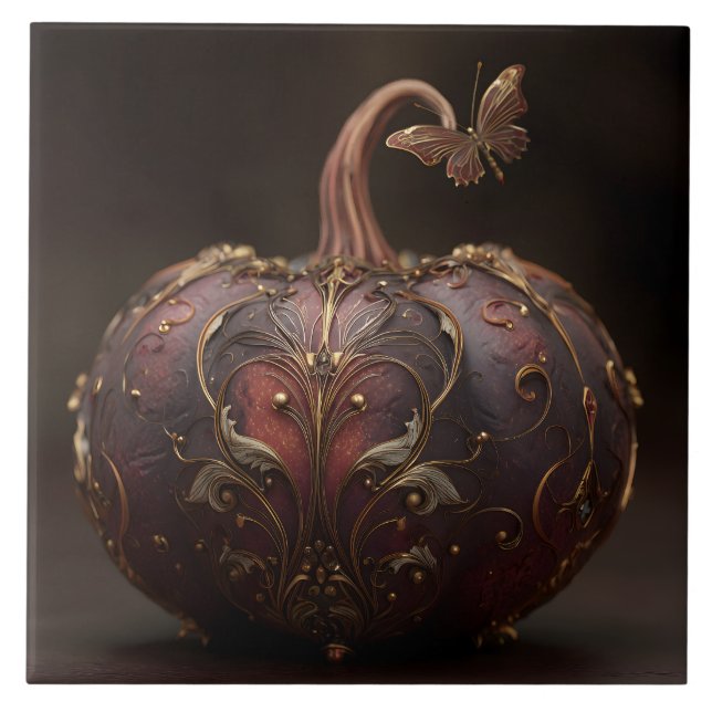 Azulejo Ornate Pumpkin (Frente)