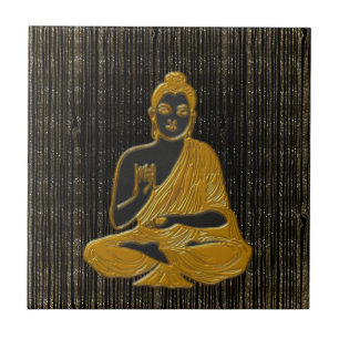 Azulejo oro Buda