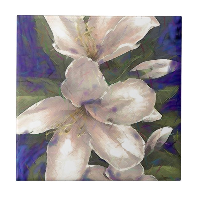 Azulejo Orquídea (Frente)