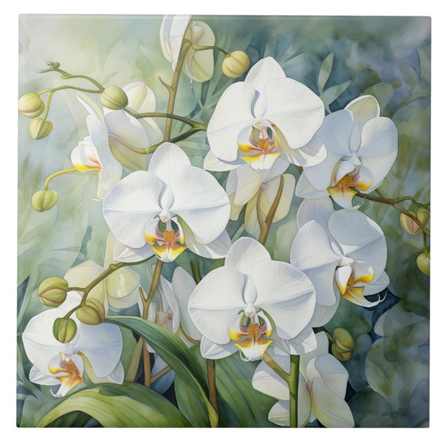 Azulejo Orquídeas (Frente)