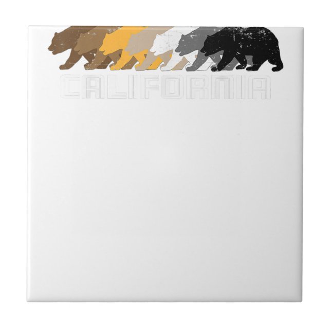Azulejo Oso gay de California con problemas (Frente)