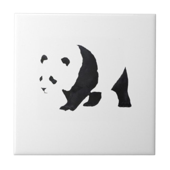Azulejo Oso panda grande (Frente)
