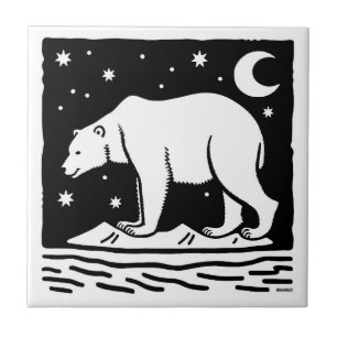Azulejo Oso Polar De Surf
