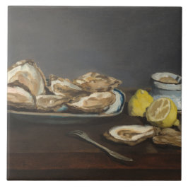 Azulejo Ostras (de Edouard Manet)