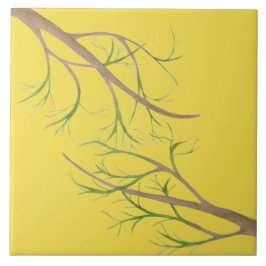 Azulejo Otoño de Arty sobre una tela cerámica (II)