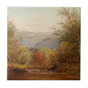 Azulejo Otoño en la Catalidad - Charles W. Knapp