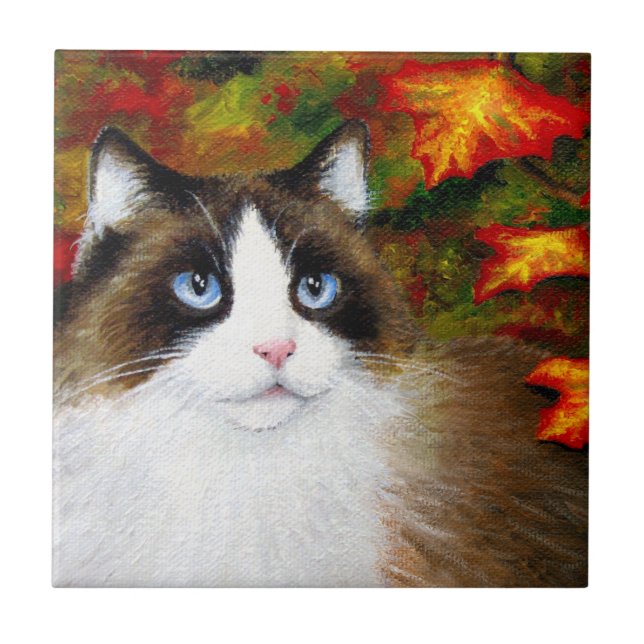 Azulejo Otoño otoño de Cat 566 (Frente)