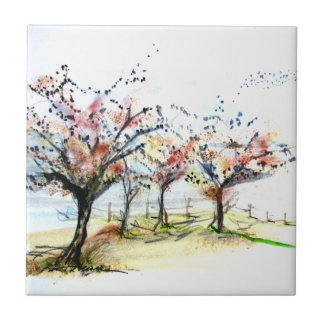 Azulejo Otoño Tees & Birds