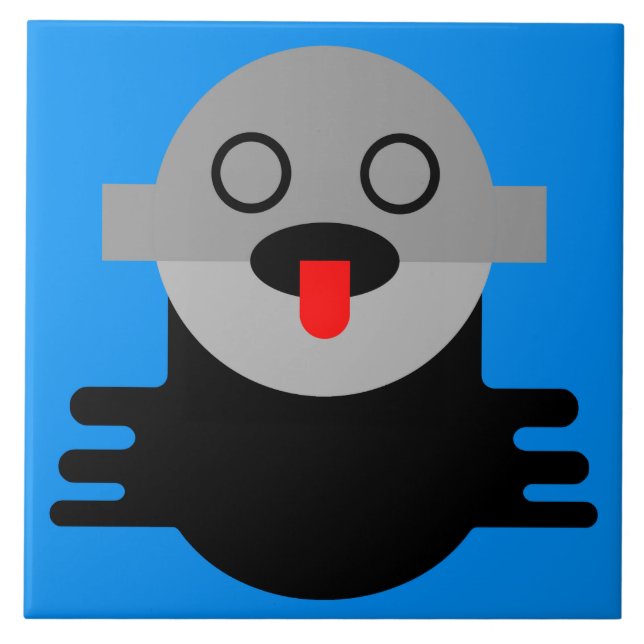 Azulejo Otra Dimensión Dada Alien Manga Clupkitz (Frente)