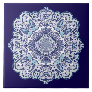 Azulejo Otro diseño inspirado en la china azul Tile cerámi