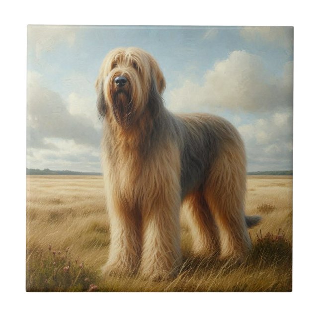 Azulejo Otterhound (Frente)