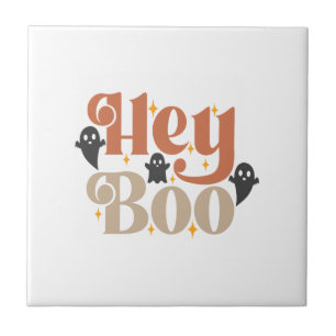 Azulejo Oye Boo Boho Halloween Oye Boo Fantasma