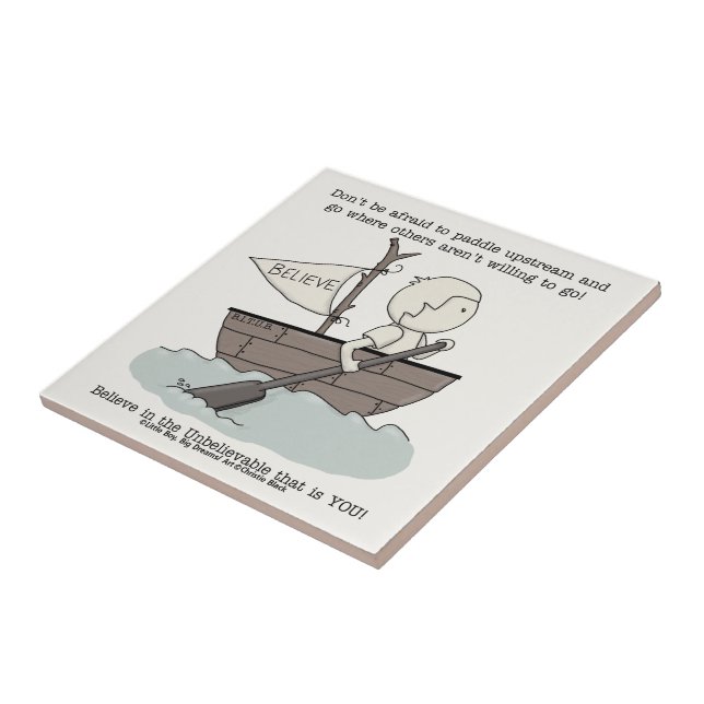 Azulejo Paddle Upstream (Lado)