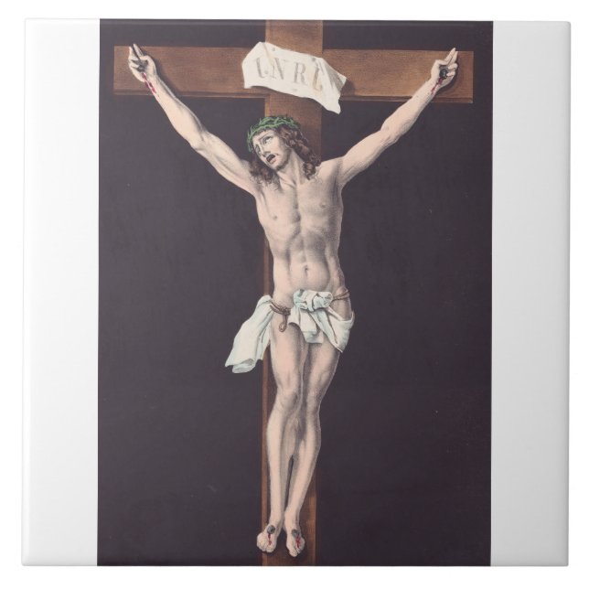 Azulejo Padre, en tus manos encomiendo mi espíritu (Frente)