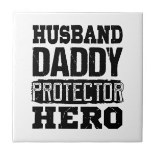 Azulejo Padre esposo Protector Regalo del Día del Padre Pa