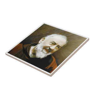 Azulejo Padre Pío,