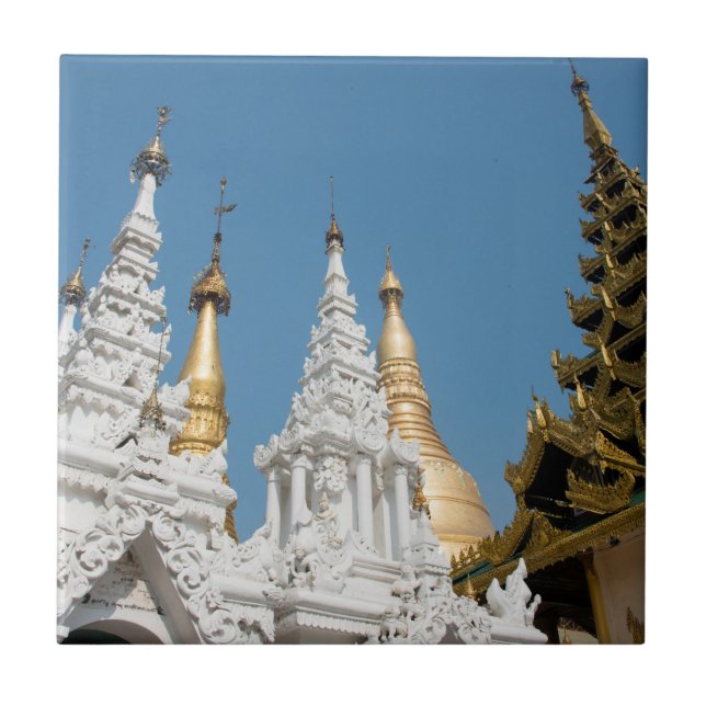 Azulejo Pagoda Shwedagon Exterior (Frente)