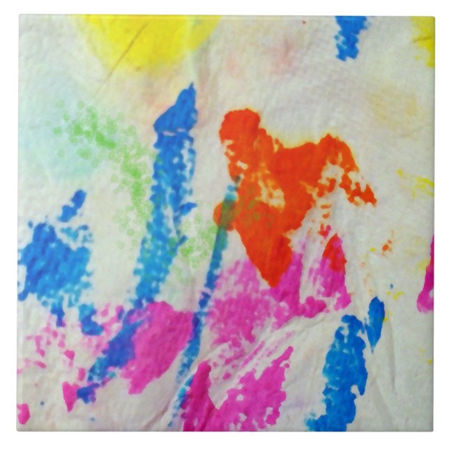 Azulejo Paint de mensajes (Frente)