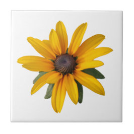 Azulejo País de flores Feliz Amarillo