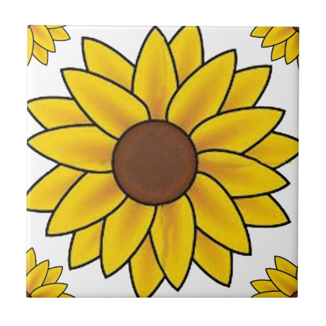 Azulejo País del girasol (Frente)
