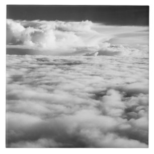 Azulejo Paisaje de nubes inquietante al amanecer. 2