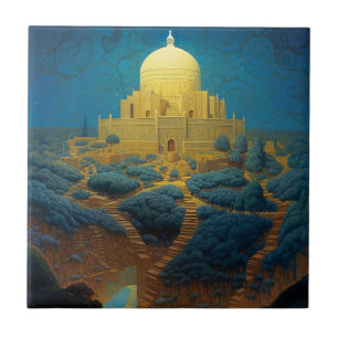 Azulejo Paisaje del Palacio Surrealista