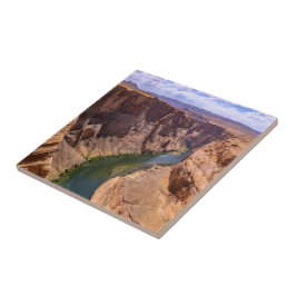 Azulejo Paisaje impresionante del Gran Cañón y el río Colo
