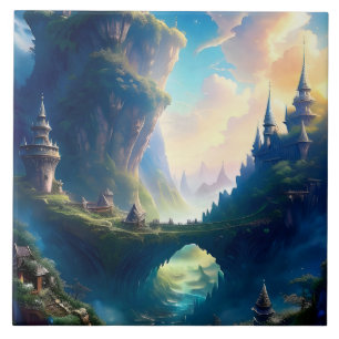 Azulejo Paisaje pintoresco 5
