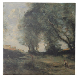 Azulejo Paisaje (por Camille Corot)