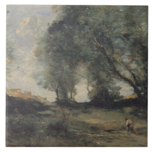 Azulejo Paisaje (por Camille Corot)