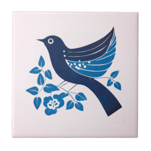 Azulejo Pájaro de Pochair