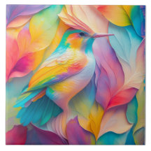 Pájaro de seda de aves de fantasía