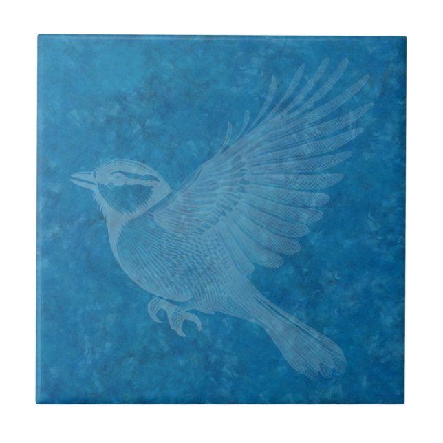 Azulejo Pájaro volador (Frente)