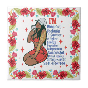 Azulejo Palabras inspiradoras positivas afirmativas Sista