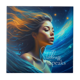 Azulejo Palabras mortales | Meditación Arte Celestial