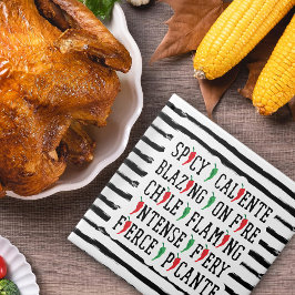 Azulejo Palabras picantes Diseño de Pepper en Chile