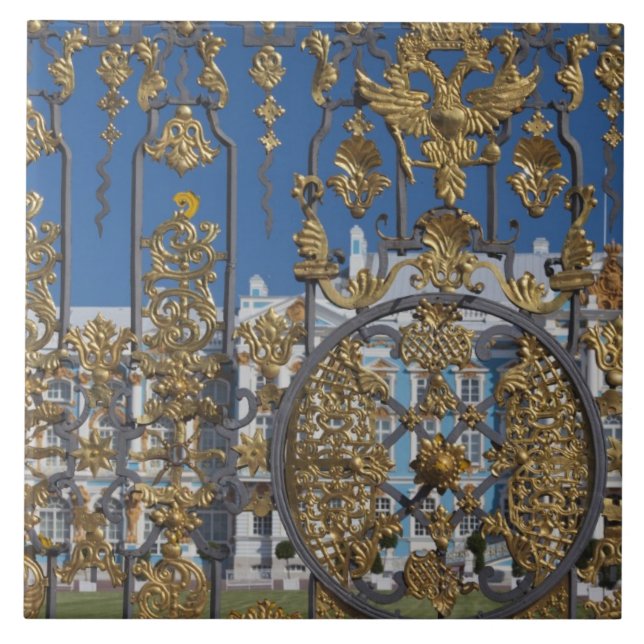 Azulejo Palacio de Catalina, puerta del palacio (Frente)