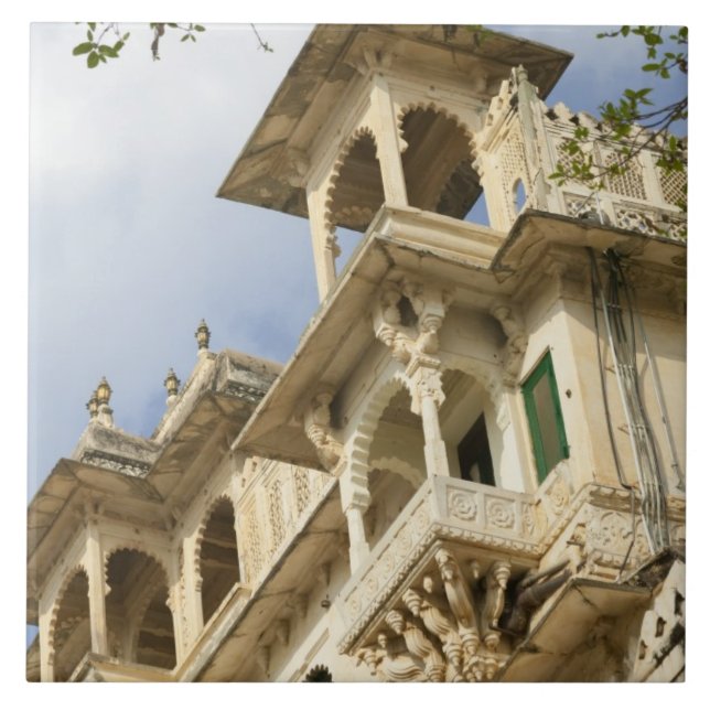 Azulejo Palacio de la Ciudad, Udaipur, Rajasthan, India (Frente)