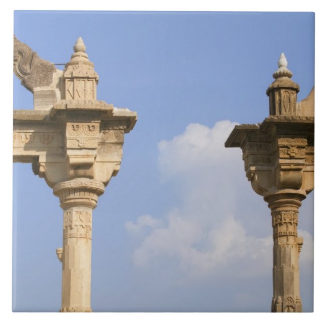 Azulejo Palacio de la Ciudad, Udaipur, Rajasthan, India 2 (Frente)