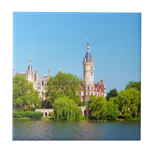 Azulejo Palacio Schwerin, Alemania (Frente)