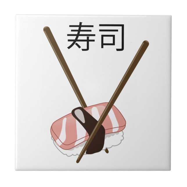 Azulejo Palillos para Sushi (Frente)