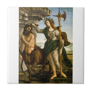 Azulejo Pallas y el Centauro de Sandro Botticelli