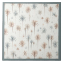 Azulejo Palmeras de Fuegos Artificiales
