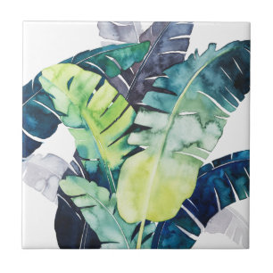Azulejo Palmeras iluminadas - Hojas de palma