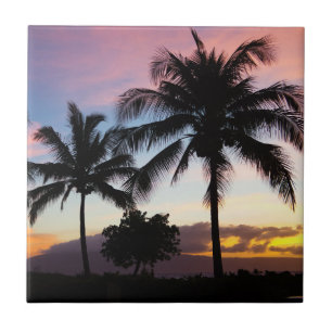 Azulejo Palmeras Maui Hawaiian Sunset