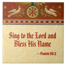 Palomas y Medallón después de Santa Cecilia (SNV 3