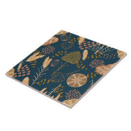 Azulejo Panadería en llamas: Pan y cebada artesanal, Verde